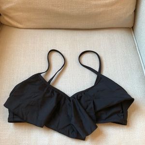 Black bikini top